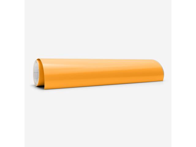 Cricut Smart Vinyl Matless Permanent Vinyl (13 in x 5 ft), Maize Yellow