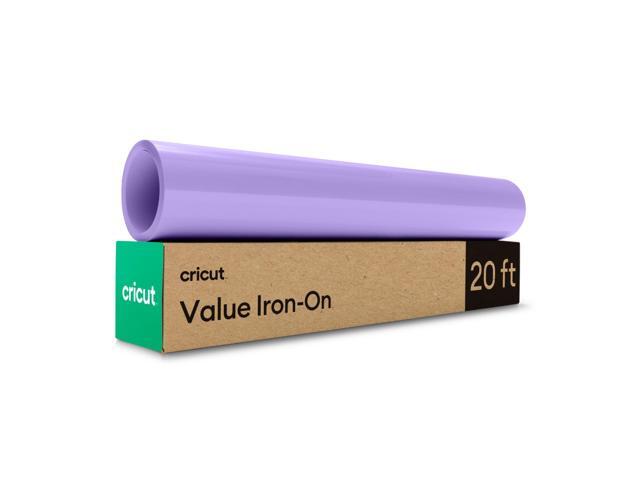 Cricut Value Iron-On Roll- Lilac Heat Transfer Vinyl 12 in x 20 ft