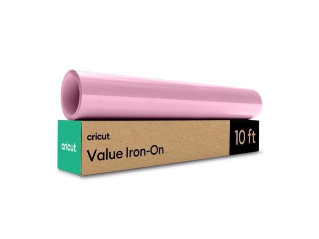 Cricut Value Iron-on, Pink, 12 in x 10 ft Roll