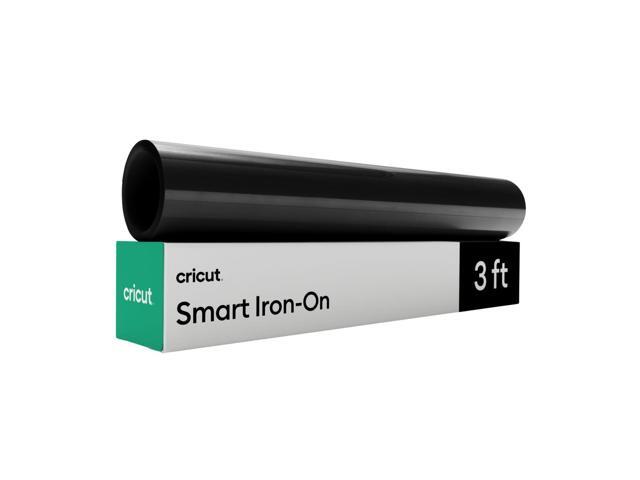 Cricut Smart Iron-On Matless Heat Transfer Vinyl (13 in x 3 ft), Black