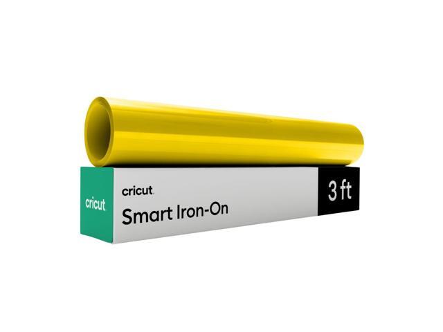 Cricut Smart Iron-On Matless Heat Transfer Vinyl (13 in x 3 ft), Maize Yellow
