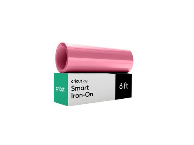 Cricut Joy Smart Iron-On Matless Heat Transfer Vinyl (5.5 in x 6 ft), Pink