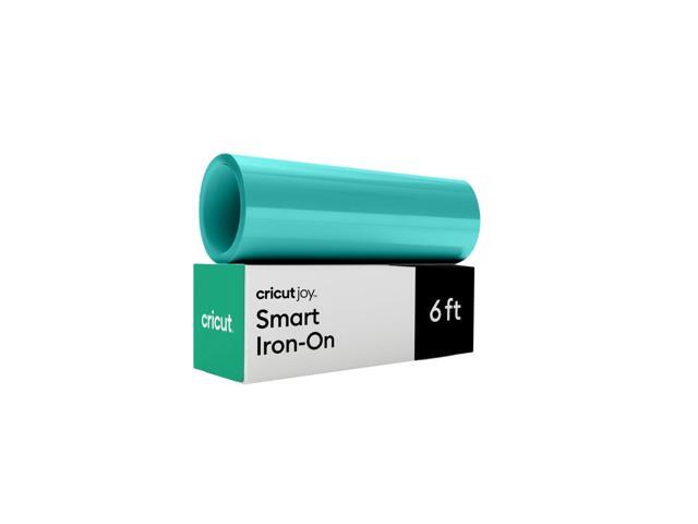 Cricut Joy Smart Iron-On Matless Heat Transfer Vinyl (5.5 in x 6 ft), Bright Teal