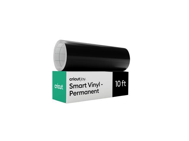 Cricut Joy Smart Vinyl Matless Permanent Vinyl (5.5 in x 10 ft), Black