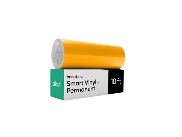 Cricut Joy Smart Vinyl Matless Permanent Vinyl (5.5 in x 10 ft), Maize Yellow