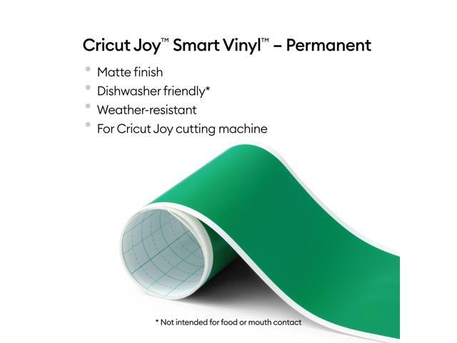 Cricut Joy Smart Vinyl Matless Permanent Vinyl (5.5 in x 10 ft), Grass