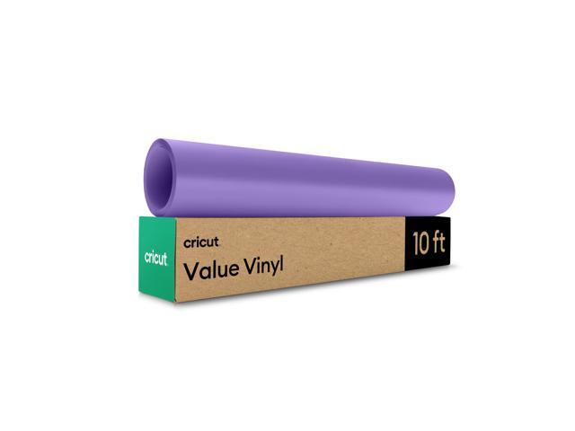 Cricut Lilac Value Craft Vinyl Roll, 12 in x 10 ft, Matte Finish, 1 Count