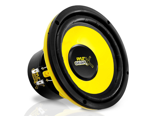 6.5 Inch Mid Bass Woofer Sound Speaker System - Pro Loud Range Audio 300 Watt Peak Power w/ 4 Ohm Impedance and 60-20KHz Frequency Response for Car...