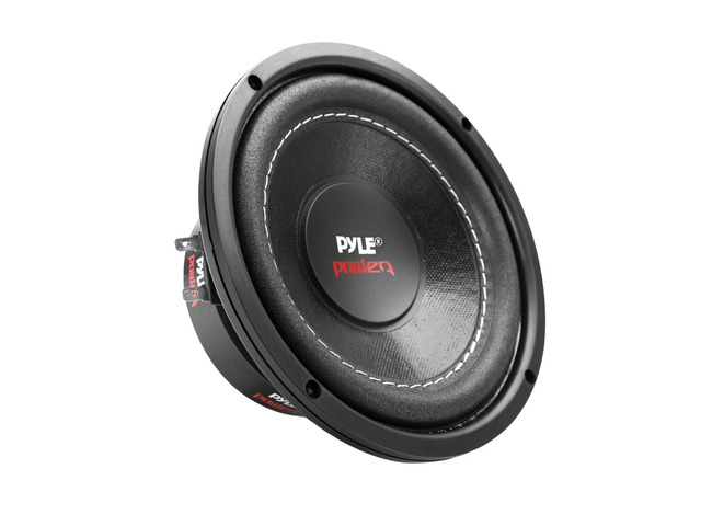 Car Vehicle Subwoofer Audio Speaker - 6.5 Non-Pressed Paper Cone, Black Plastic Basket, Dual Voice Coil 4 Ohm Impedance, 600 Watt Power, Foam...
