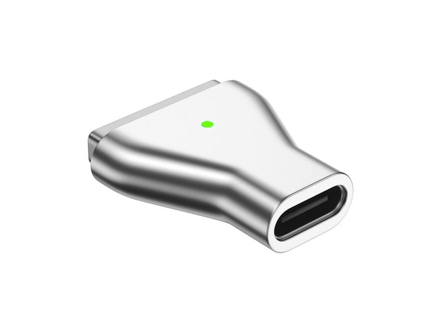USB-C to Magnetic tip Charging Adapter, Female Type C to Male Magnetic2 Converter 100W PD Power Charger Connector Tip,(for Mac Book Air/Mac Book...