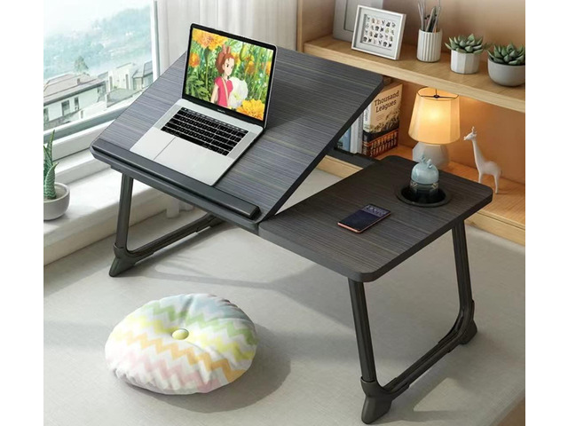 Laptop Desk for Bed Couch,Lap Desk for Laptop,Portable Laptop Stand for Desk,Small Adjustable Laptop Desk,Foldable Bed Table for Laptops and...