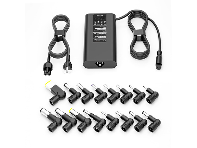 90W Universal Slim Adapter Laptop Charger for Dell HP Acer 16 Tips Laptop Charger Compatible with Dell HP Acer Asus IBM Sony Fujitsu Gateway...