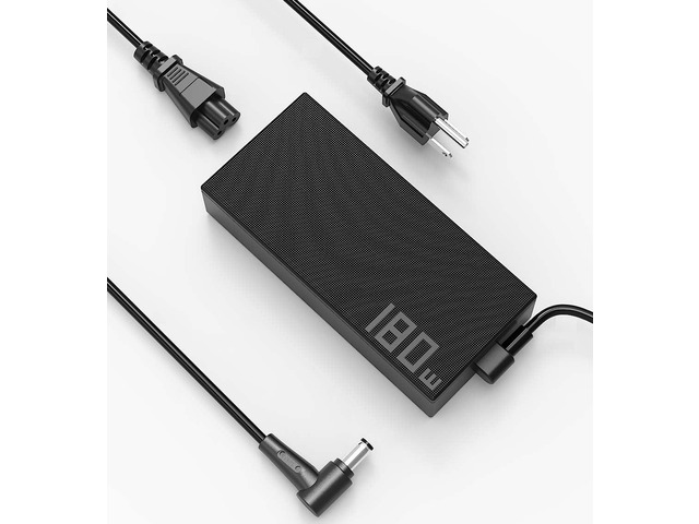 180W 20V 9A AC Charger Compatible with Asus ADP-180TB H ROG Zephyrus G14 G15 GA401 GA502 A15 A17 TUF Gaming F15 F17 FX505 FX506 FX505D FX505G...