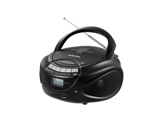 Portable CD Players for Home, CD Boombox with AM/FM Stereo Radio, Bluetooth, USB, SD Card, MMC Drive, Aux-in, Headphone Jack,LCD Display, Boom Box...