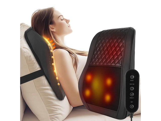 Cordless Shiatsu Back and Neck Massager with Heat