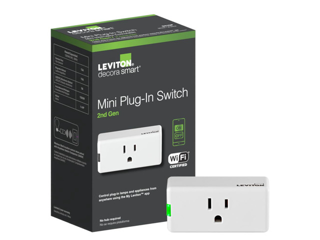 Decora Smart Plug, Wi-Fi 2nd Gen, Works with Matter, My, Alexa, Google Assistant, Apple Home/Siri & Wire-Free Anywhere Companions for Switched...