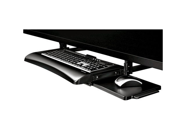 Office Suites Underdesk Keyboard Drawer, Black/Silver (9140305)