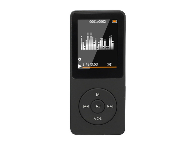Bluetooth MP3 Player, Compact Music Player with 1.8in Screen, Built in Speaker, MP4 MP3 Players for Kids, 350mAh Battery for Long Endurance,...