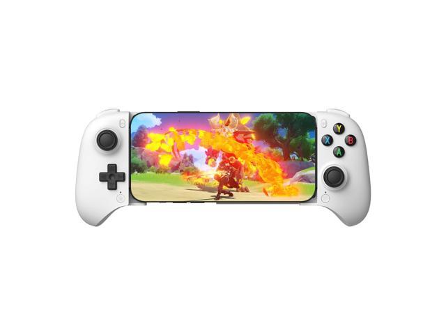 8BitDo Ultimate Mobile Bluetooth Gaming Controller with Hall Effect Joysticks and Triggers, White for Android