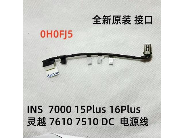 For 7000 15Plus 16Plus Power Cord Inspiron 7610 7510 DC Charging Port