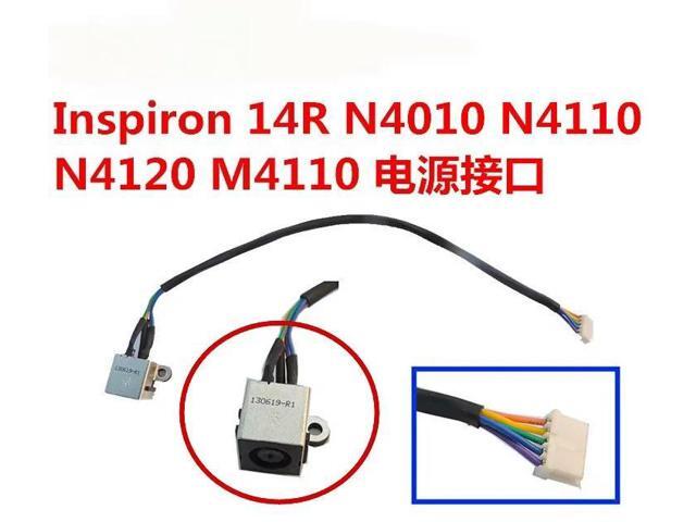 for Inspiron 14R N4010 N4110 N4120 M4110 power cord charging port
