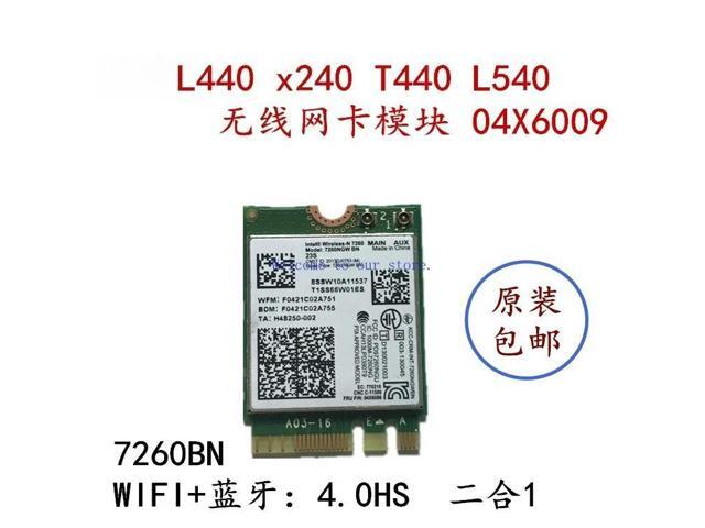 For ThinkPad L440 x240 T440 L540 Laptop Network Card Bluetooth 2-in-1