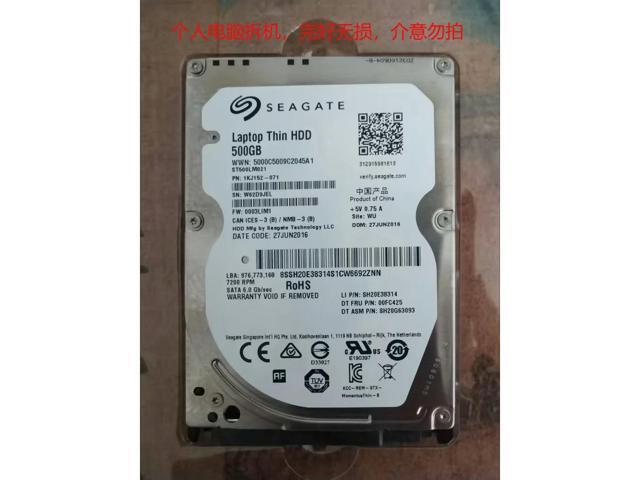 Computer disassembly 1KG152-071 2.5 inch /ST500LM021 7500g notebook hard disk 7MM