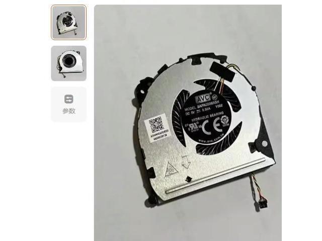 For Suitable for AVC BAZA0506R5H-Y001 Laptop CPU Cooling Fan