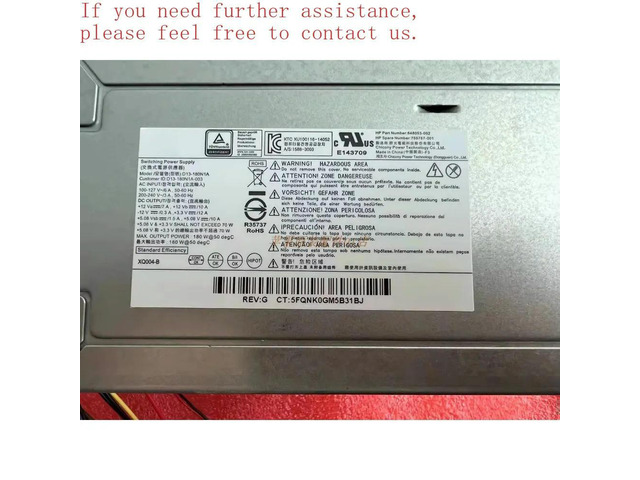 For Desktop Standard ATX Power Supply 250W 300W 180W 3330 3340 3380