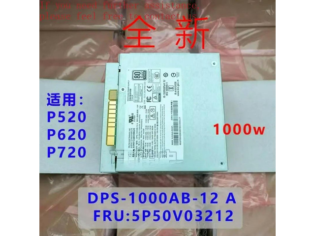 For P520 P720 Workstation Power Supply 1000W DPS-1000AB-12 A 5P50V03212