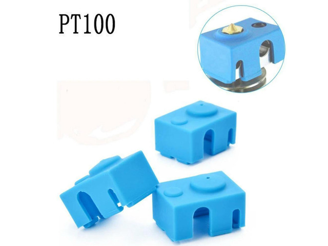 Cover PT100 Silicone Socks PT100 Hot End For 3D Printer Part Insulation Case