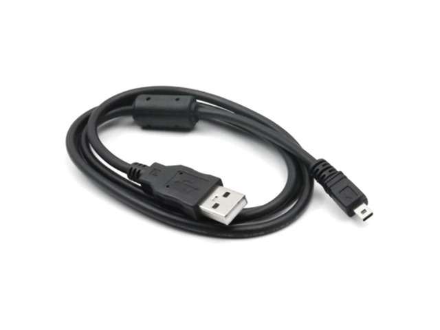 NNR-Suitable for Digital Camera Mobile Phone Universal USB to Small Port 8P 8-Pin Data Cable Five-Core Charging Cable
