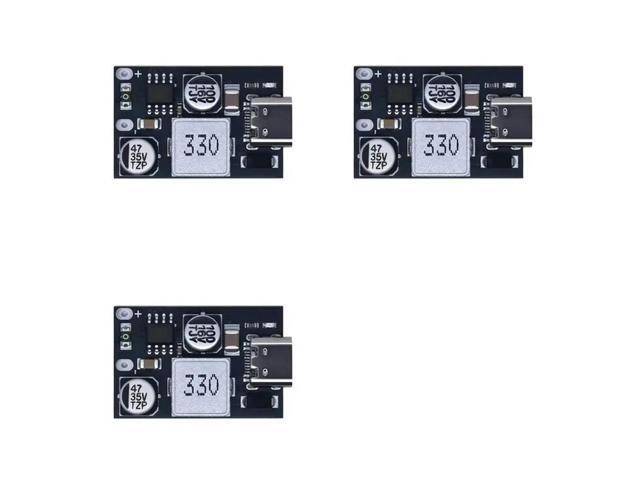 3X 65W 8-32V DC To USB Type C PD 3.0 QC3 Fast Charge Step-Down Power Module Mobile Phone Quick Charge Adapter Module