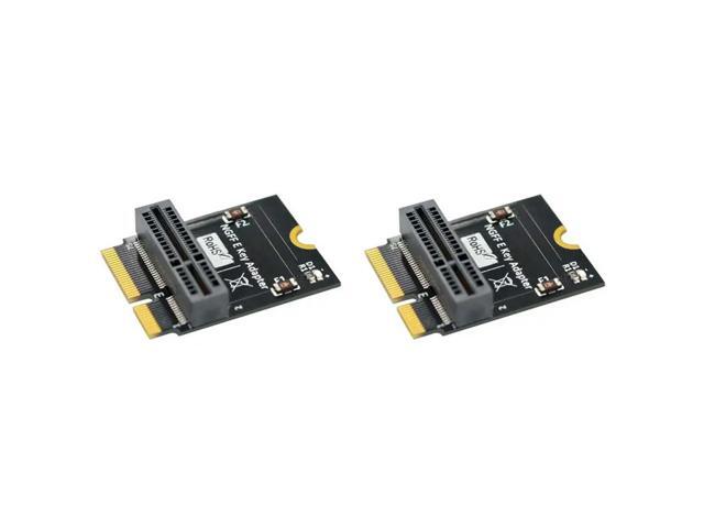 2X M.2 NGFF E-Key To E- Key Convert Adapter Card For AX200/201/210 Card Vertical Installation