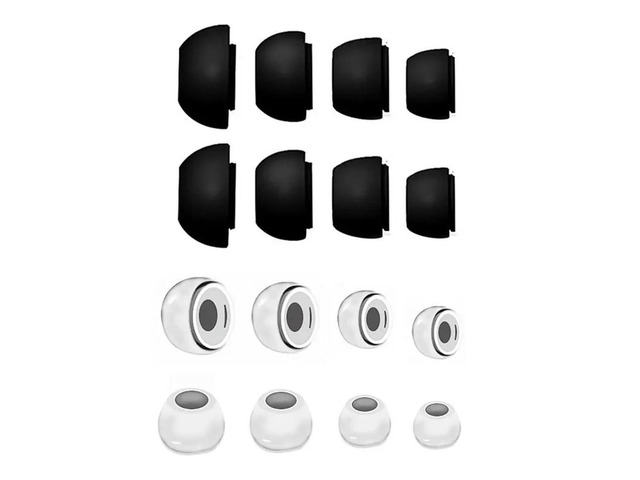 Premium Ear Tips For Pro 1St 2Nd Gen, Anti-Slip Sound Isolation Earbuds Covers, Soft In-Ear Protective Sleeve