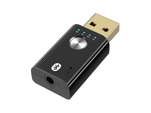 Premium-Select 4 in 1 USB Bluetooth 5.0 Adapter 3.5mm Jack AUX BT Receiver