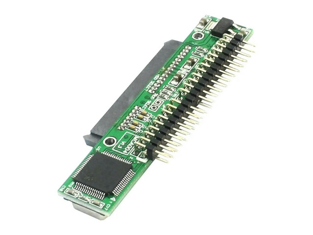 7+15 Pin Sata Ssd Hdd Female To 2.5 Inch 44Pin Ide Male Adapter For Laptop