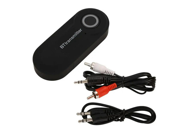 Bluetooth 5.0 Adapter Audio Bluetooth Transmitter Receiver For PC/TV/Car 3.5Mm AUX Music RX Sender Adaptador