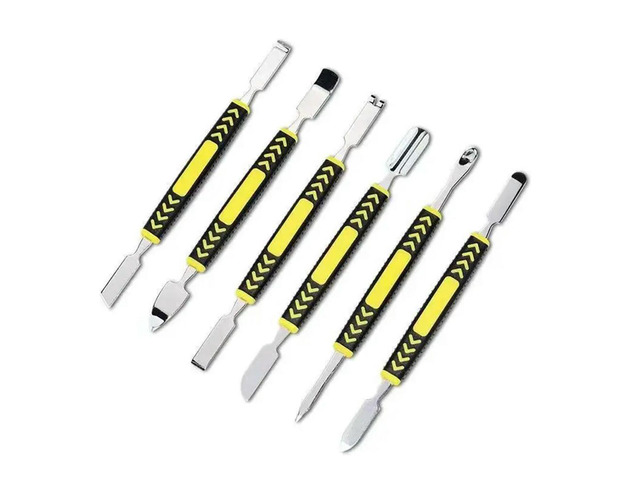 6Pcs Electronics Repair Tool Prying Opening Repair Tool Kit Tablet Computer Opening Tool Small l Spudger For Opening