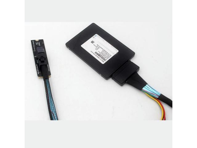 M. 2 NVME To U2 Adapter Card M. 2 NGFF Mkey Pciex4 To SFF8643 SFF8639 Extended Riser Card Support M. 2 NVME Protocol