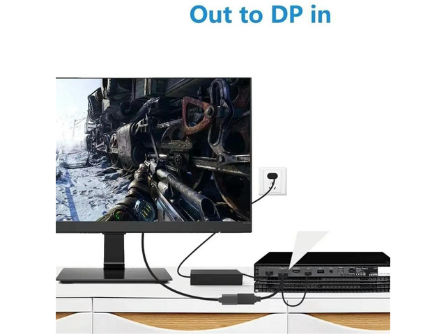 Premium-Select 4K 60Hz HDMI-Compatible to Displayport Adapter Cable 1080P 120Hz HDMI