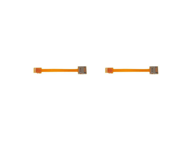 2X Micro-SD Memory Card Kit Male To Female Extension Cable Soft Ribbon Flat Micro-SD/ TF Card FPC Cable Extender 25Cm