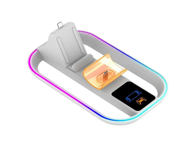 RGB Light Charging Cable Included For PS5 Portal Charging Station For Portal Remote Player/For PS5 Controller