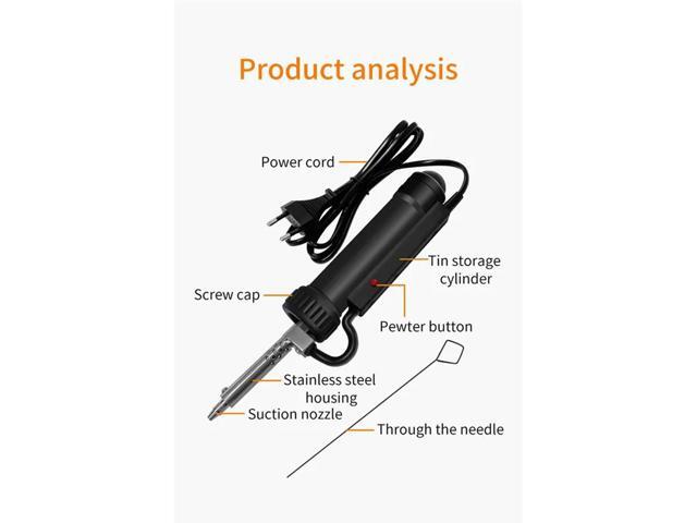 Automatic Electric Solder Tin 30W AC220V Desoldering Suction Pump Soldering Remove Pump Electric Soldering Irons EU