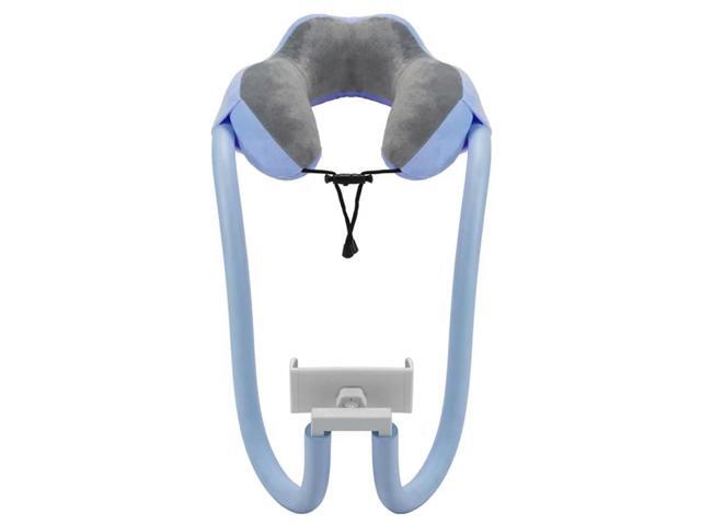 Phone Neck Pillow Holder for Plane Travel Adjustable Cell Phone Stand with 360 Flexible Tablet Arm Pillow,Light