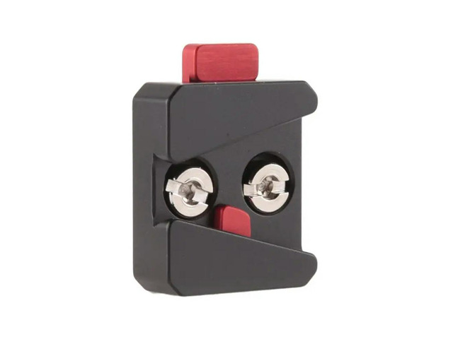 1/4 Universal V Mount Quick Release Plate Adapter Accessories Single Base For All Ptz And Camera