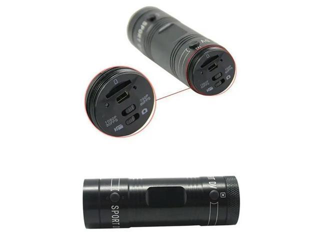 F9 Mini Sports Camera 1080P 200W Outdoor Riding Motorcycle Helmet Sports DV Camera Video Waterproof Bicycle Camera Easy Insta
