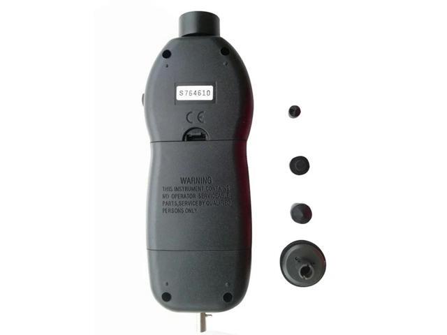 DT2236C Speed Detector Meter Laser Tachometer DT 2236C LED Digital Optical Contact Tachometer Detector