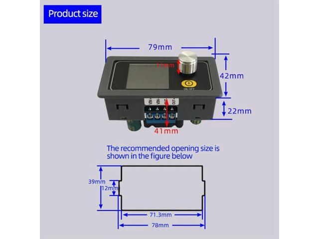 4X XYS3580 DC DC Buck Boost Converter CC CV 0.6-36V 5A Power Module Adjustable Regulated Power Supply Variable