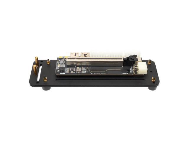Laptop External Graphics Card EGPU PCI-E 3.0 X16 To M.2 Nvme Extension Cable With Bracket For ITX STX Power Cord